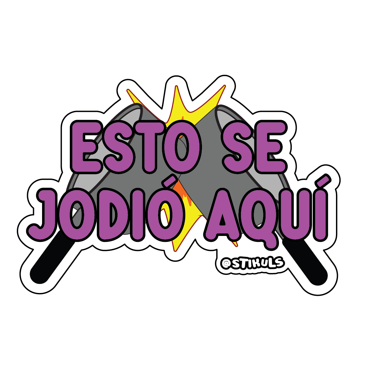 Esto se jodió aquí